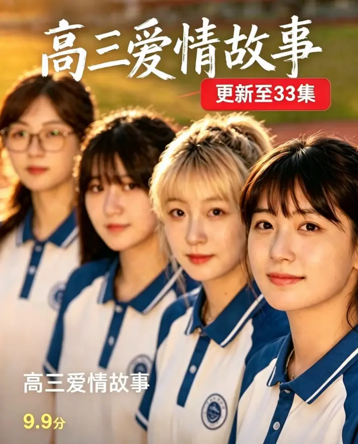 《高三爱情故事》资源下载-黄果AI短剧无删减全集1080P超高清免费在线观看-高三爱情故事完整版流畅播放
